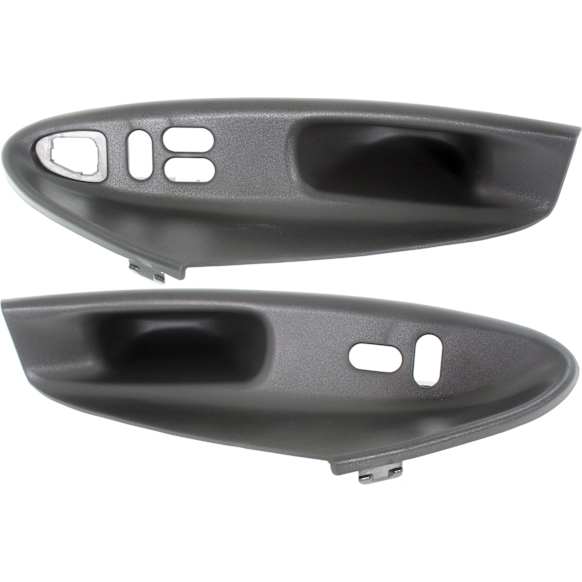 Front, Driver and Passenger Side Window Switch Bezels