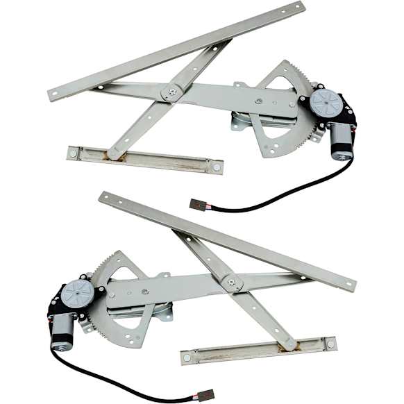 2001 Ford Explorer Sport Trac - Front, Driver and Passenger Side Power Window Regulator, With Motor