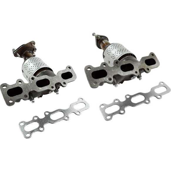 Firewall and Radiator Side Catalytic Converters, 3.5/3.7L Engs, Non-EcoBoost, Federal EPA Standard, 46-State Legal (Cannot ship to CA, CO, NY or ME)