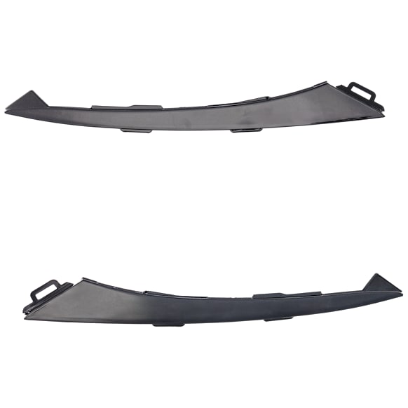 Grille Trims, Driver and Passenger Side, Lower, Gloss Black