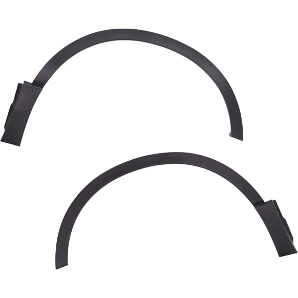 Front, Driver and Passenger Side Fender Trims Black, (Non-Hybrid, North America Built Vehicle)/Hybrid Models