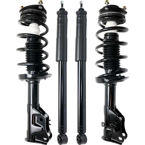 2009 Honda Civic - Front and Rear, Driver and Passenger Side Shock and Fully Loaded Strut, Coupe