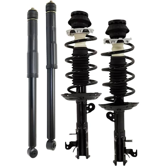 2011 Honda Fit - Front and Rear, Driver and Passenger Side Shock and Fully Loaded Strut, GAS, Except Electric Models