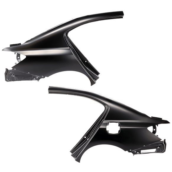 Rear, Driver and Passenger Side, Outer Quarter Panel