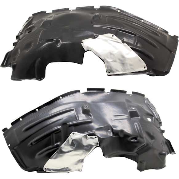 2018 Jeep Wrangler - Front, Driver and Passenger Side Fender Liner