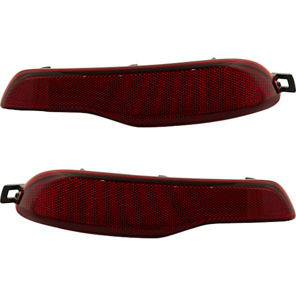 Rear, Driver and Passenger Side Bumper Reflector