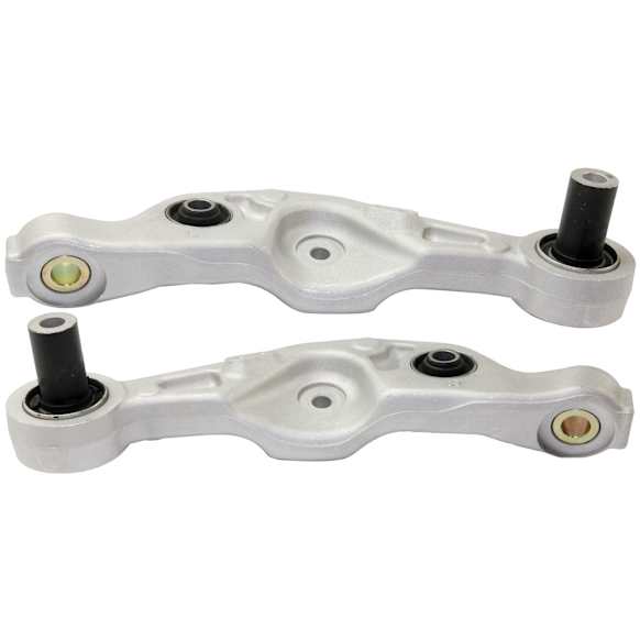 Front, Driver and Passenger Side, Lower, Rearward Control Arms