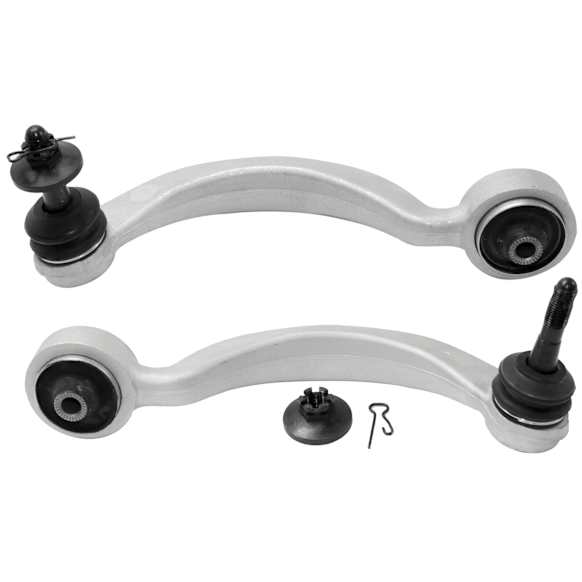 Front, Driver and Passenger Side, Upper, Frontward Control Arms