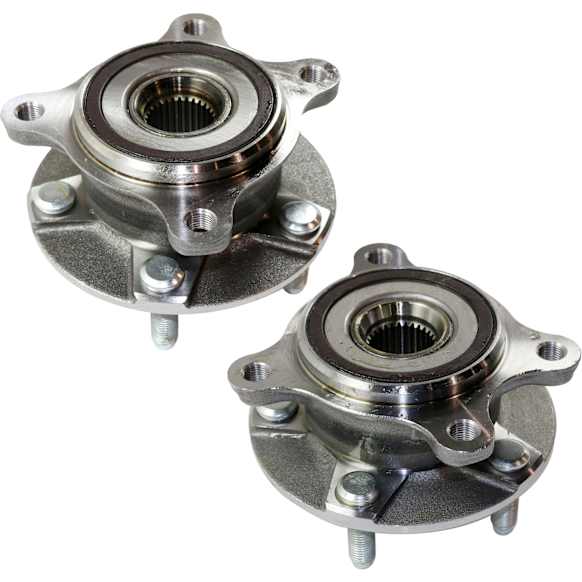2014 Lexus GS350 Base - Front Wheel Hub, AWD, 5 Lugs, With Bearing