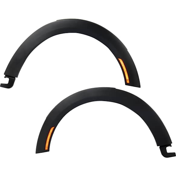 Fender Flares - Front, Driver and Passenger Side, For Models Without Parking Aid Sensor