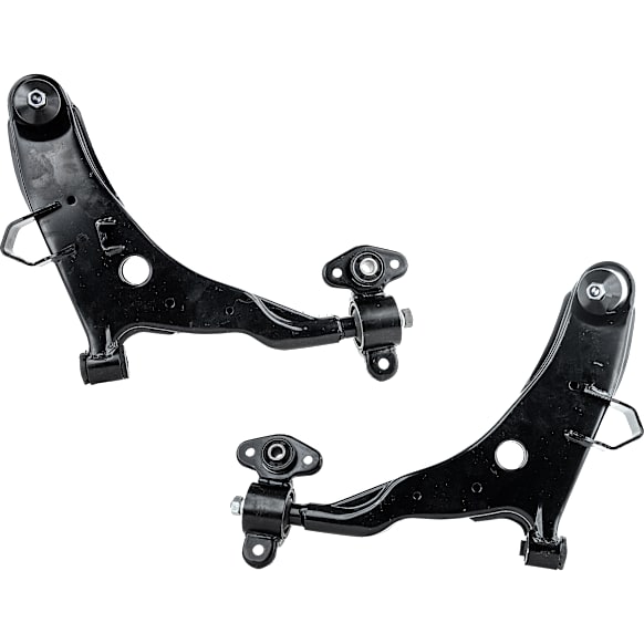 Front, Driver and Passenger Side, Lower Control Arms, With Ball Joint Assembly