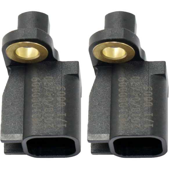 Rear, Driver and Passenger Side ABS Speed Sensor Set of 2