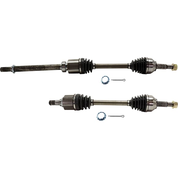 2013 Nissan Altima S - Front, Driver and Passenger Side Axle Assembly, New, 2.5L 4Cyl Coupe