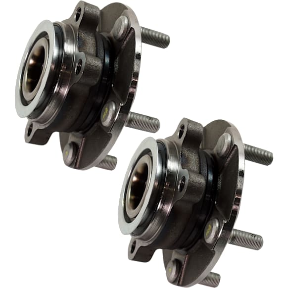 2015 Nissan Rogue Select S - Front, Driver and Passenger Side Wheel Hub, 5 Lugs, With Bearing