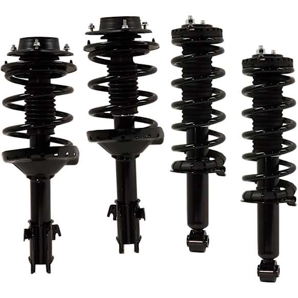 2008 Subaru Legacy - Front and Rear, Driver and Passenger Side Fully Loaded Strut, Sedan
