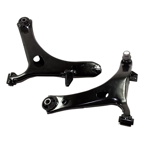 Front, Driver and Passenger Side, Lower Control Arms, With Ball Joints