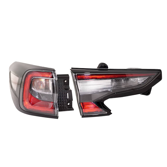 2024 Subaru Outback - Driver Side, Inner And Outer LED Tail Light, With bulb(s), Mounts on Liftgate, OE Replacement