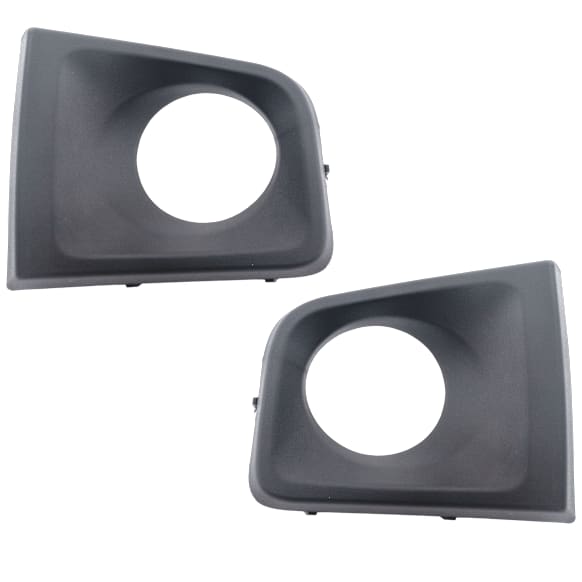 2021 Toyota Tacoma - Front, Driver and Passenger Side Fog Light Trim, Type 2, For Models Without Trd Pro Package, Textured Black