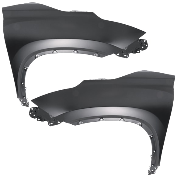 Front, Driver and Passenger Side Fenders