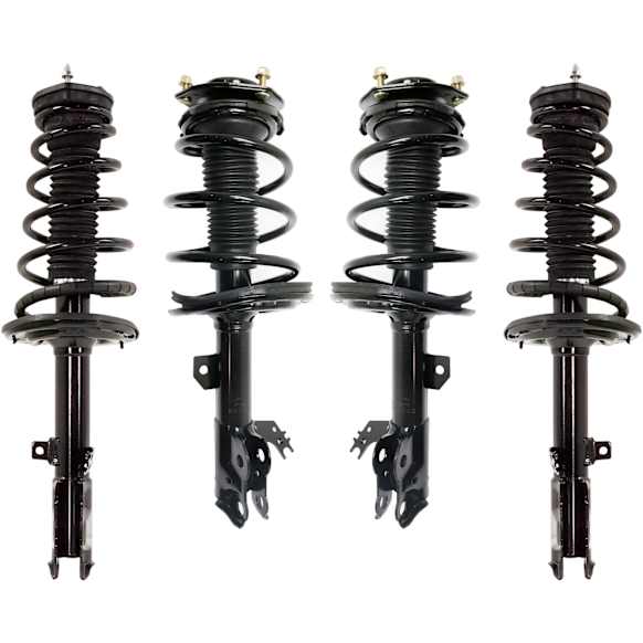 2012 Toyota Camry LE - Front and Rear, Driver and Passenger Side Fully Loaded Strut, Except SE / SE Sport Model