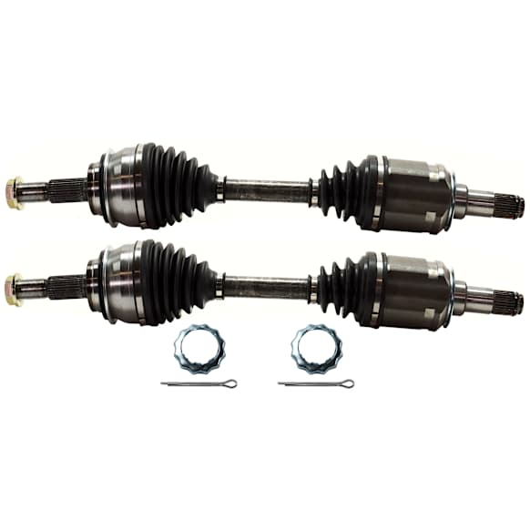 2006 Toyota Tacoma - Front, Driver and Passenger Side Axle Assembly, With Standard Neoprene Outboard Boot, New, 4.0L 6Cyl