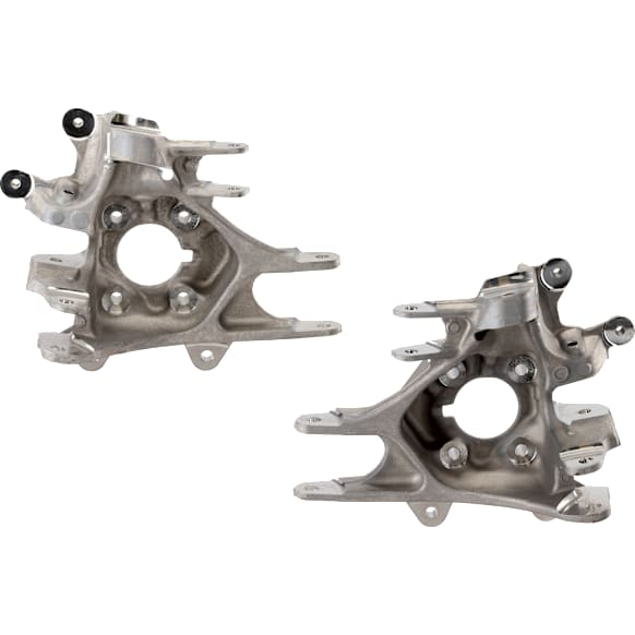 Rear, Driver and Passenger Side Steering Knuckle, Without Backing Plate, Without Bearing