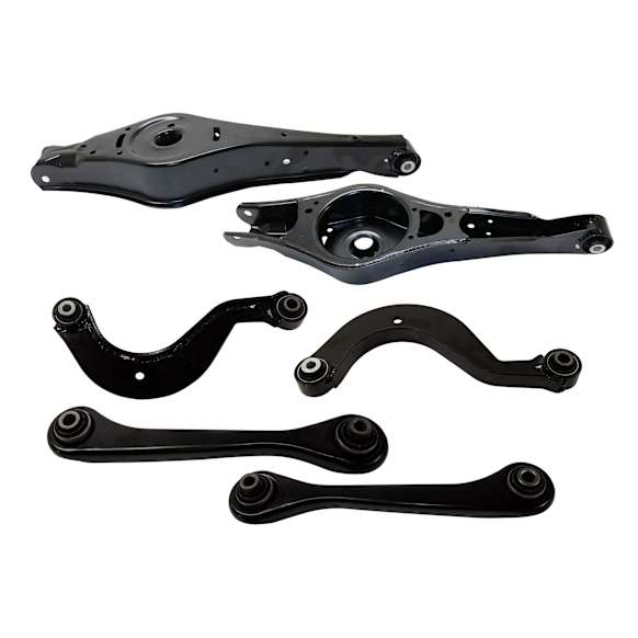 2009 Volkswagen Jetta TDI - Rear, Driver and Passenger Side, Upper and Lower Control Arm