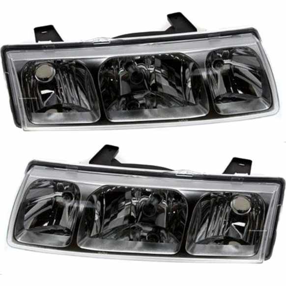 2003 Saturn Vue - Driver and Passenger Side Halogen Headlight, With bulb(s), OE Replacement
