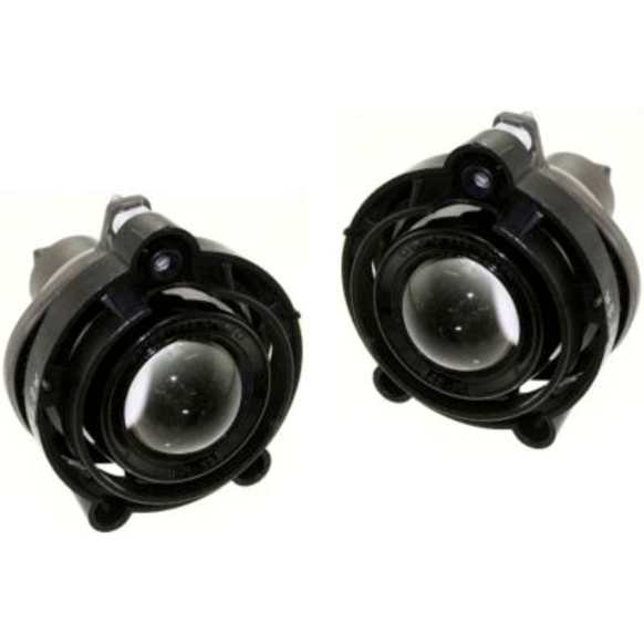 Front, Driver and Passenger Side Halogen Fog Light, With bulb(s), CAPA Certified
