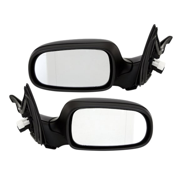 Driver and Passenger Side Mirrors, Power, Manual Folding, Heated, Paintable, No Signal Light, With memory, No Puddle Light, No Auto-Dimming, No Blind Spot Feature