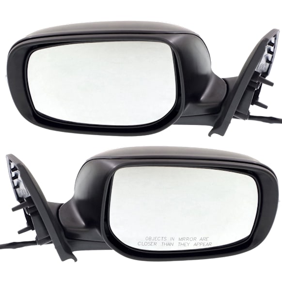 Driver and Passenger Side Mirrors, Power, Manual Folding, Non-Heated, Paintable, In-housing Signal Light, No Memory, No Puddle Light, No Auto-Dimming, No Blind Spot Feature