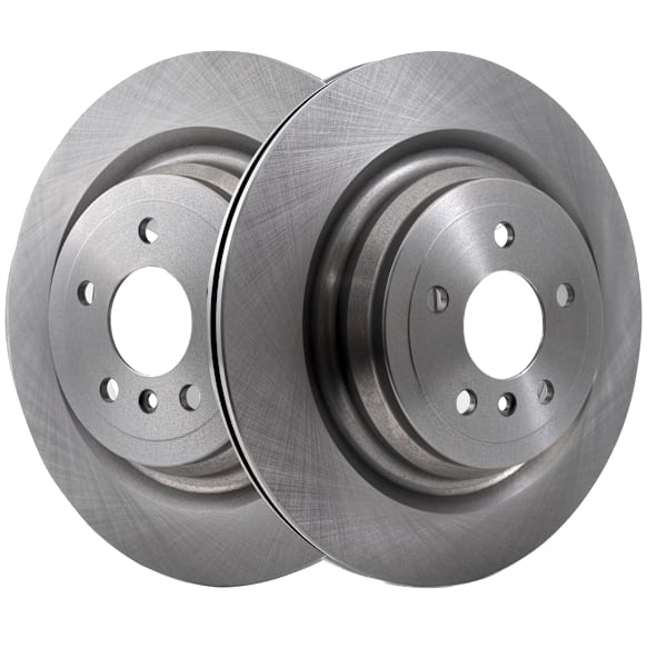 Rear Brake Discs, Plain Surface, Vented, 5 Lugs, Pro-Line Series
