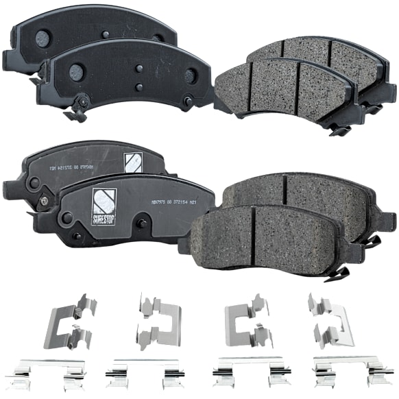 Front and Rear Brake Pad Set, Ceramic, Pro-Line Series