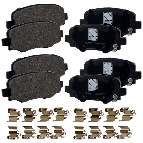 2016 Chrysler 200 - Rear Ceramic Brake Pad Set