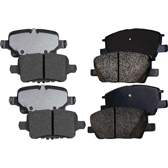 2018 Chevrolet Malibu - Front and Rear Ceramic Brake Pad Set, Pro-Line Series