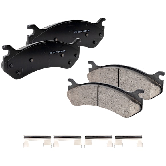 2001 GMC Sierra 1500 - Front and Rear Ceramic Brake Pad Set, Pro-Line Series