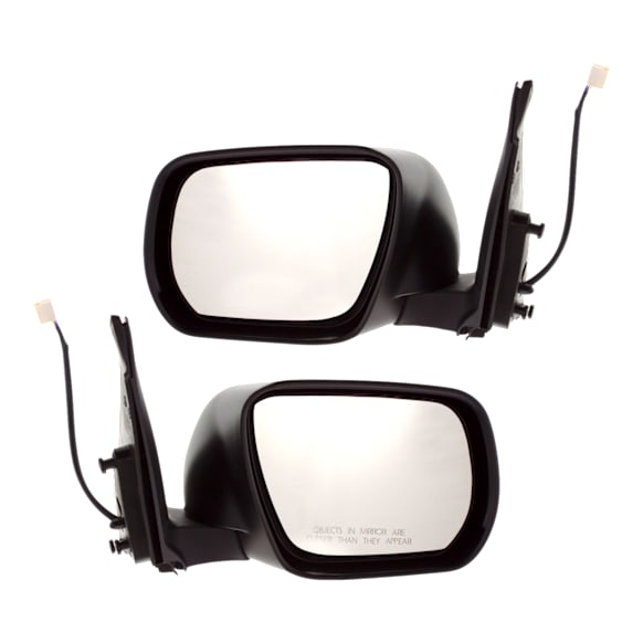 Driver and Passenger Side Mirrors, Power, Manual Folding, Non-Heated, Paintable, No Signal Light, No Memory, No Puddle Light, No Auto-Dimming, No Blind Spot Feature
