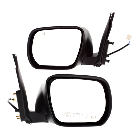 Driver and Passenger Side Mirrors, Power, Manual Folding, Heated, Paintable, No Signal Light, No Memory, No Puddle Light, No Auto-Dimming, No Blind Spot Feature