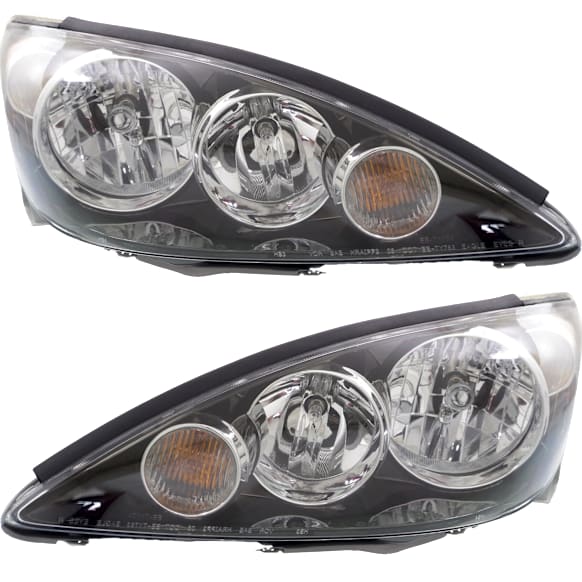 2005-2006 Toyota Camry - Driver and Passenger Side Headlights, with Bulbs, Halogen, USA Built Vehicle
