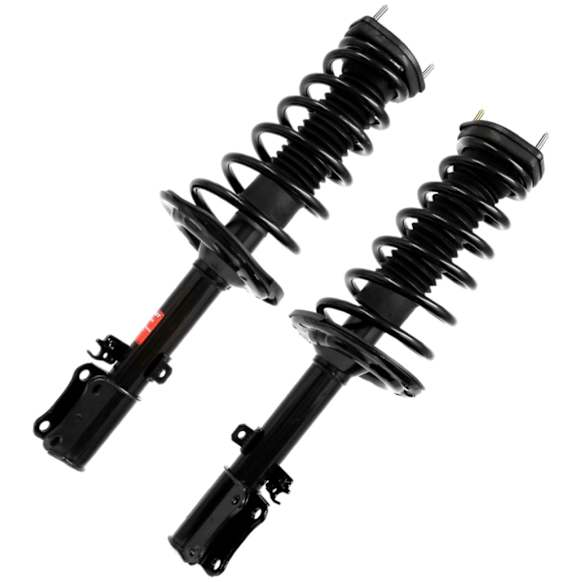 SET-TS172207 Rear, Driver and Passenger Side Fully Loaded Strut, FWD, Quick-strut Series