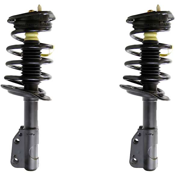 2009 Cadillac DTS - Front, Driver and Passenger Side Fully Loaded Strut, FWD, Without Magnetic Ride Control Suspension, Quick-strut Series