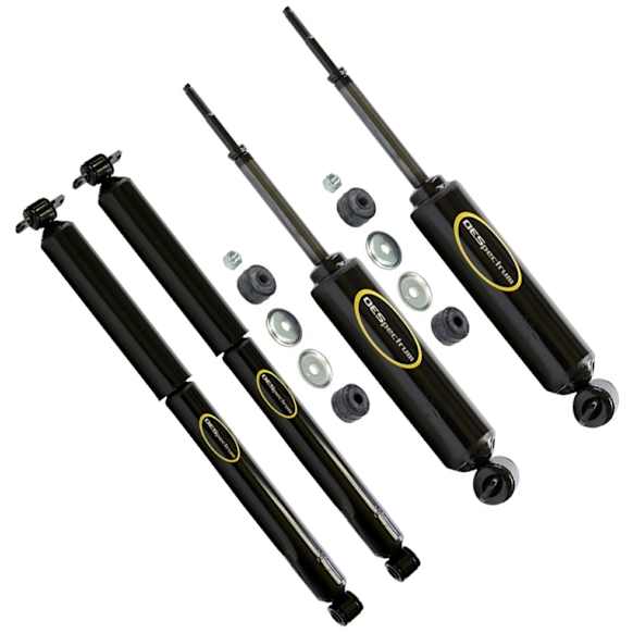SET-TS37050-C Front and Rear, Driver and Passenger Side Shock, RWD, OESpectrum Truck Series