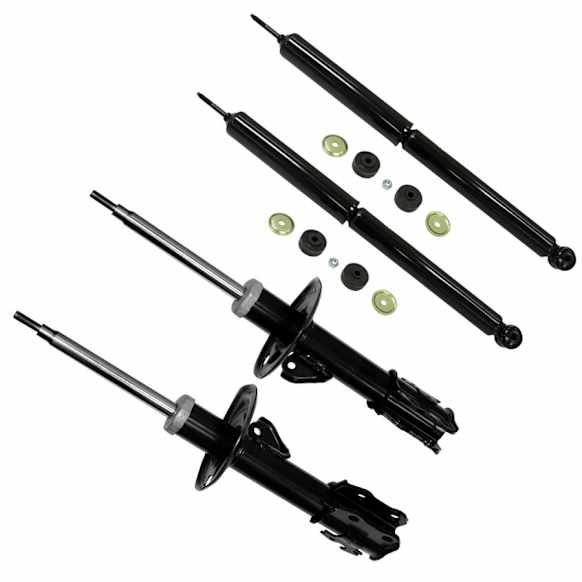 SET-TS72289 Front and Rear, Driver and Passenger Side, FWD, OESpectrum Strut Series