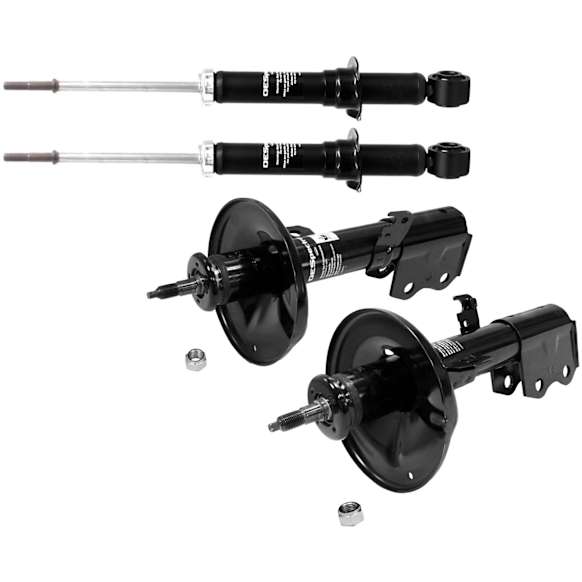 SET-TS72357-C Front and Rear, Driver and Passenger Side Bare Strut, FWD, OESpectrum Strut Series
