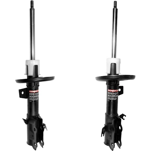 SET-TS72524-F Front, Driver and Passenger Side Bare Strut, FWD, OESpectrum Strut Series