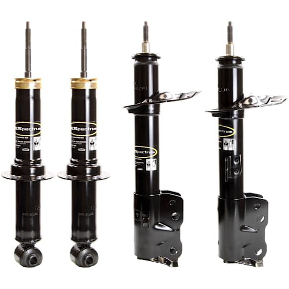 2011 Jeep Patriot - Front and Rear, Driver and Passenger Side, Bare Strut, 4WD, OESpectrum Strut Series