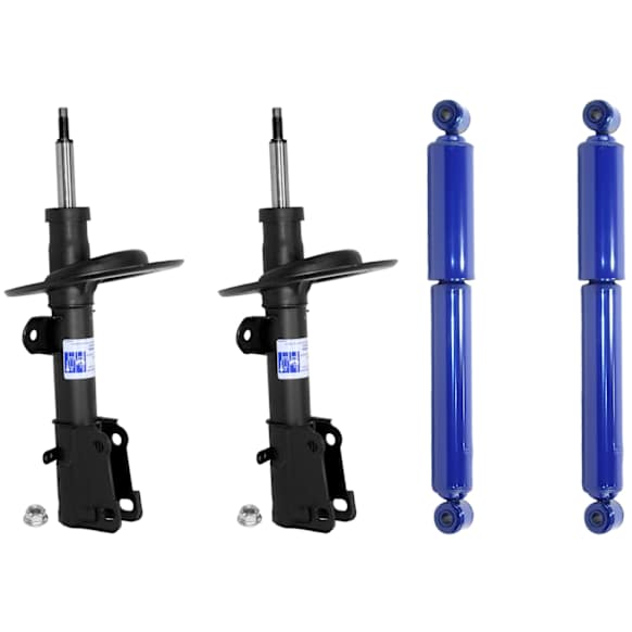 SET-TS801572-C Front and Rear, Driver and Passenger Side, FWD, Monro-Matic Plus Series