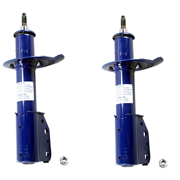 SET-TS801672-2 Front, Driver and Passenger Side Bare Strut, FWD, Monro-Matic Plus Series