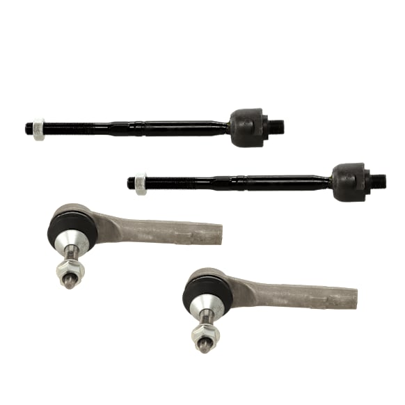 2021 Tesla Model 3 - Front, Driver and Passenger Side, Inner and Outer Tie Rod End