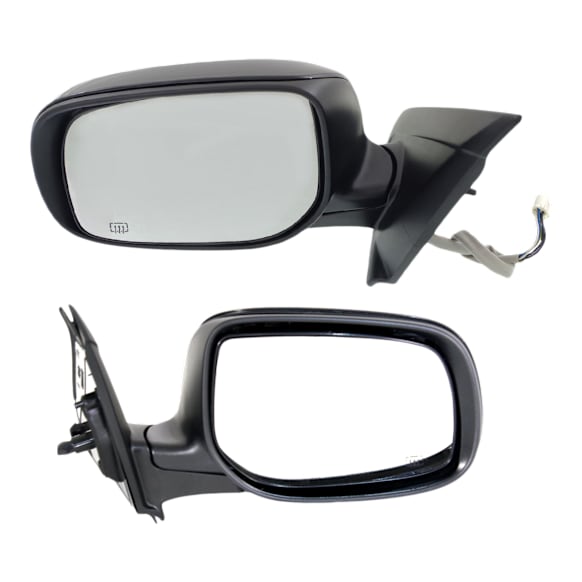 Driver and Passenger Side Mirrors, Power, Manual Folding, Heated, Paintable, No Signal Light, No Memory, No Puddle Light, No Auto-Dimming, No Blind Spot Feature